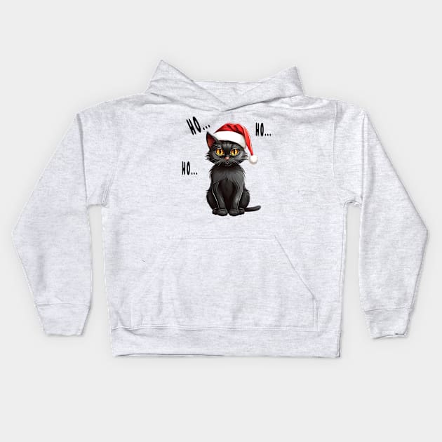 Ho...ho...ho Kids Hoodie by Double You Store